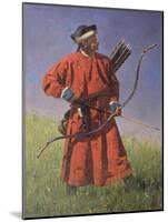 Bukharan Soldier (Sarba)-Vasili Vasilyevich Vereshchagin-Mounted Giclee Print