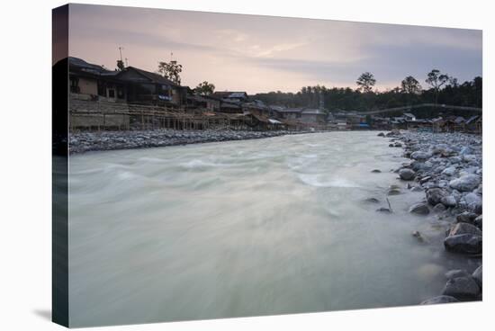 Bukit Lawang at Sunrise, Gunung Leuser National Park, North Sumatra, Indonesia, Southeast Asia-Matthew Williams-Ellis-Stretched Canvas