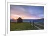 Bukovina Region (Bucovina) Landscape at Sunrise, Paltinu, Romania, Europe-Matthew Williams-Ellis-Framed Photographic Print