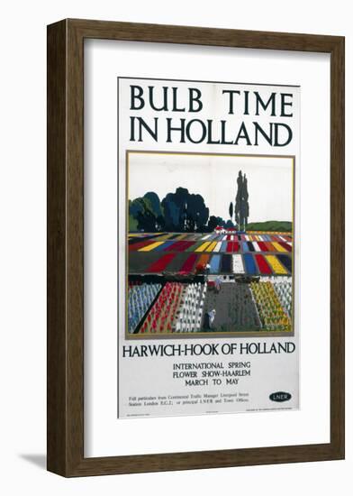 Bulb Time in Holland-null-Framed Art Print