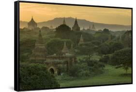 Buleithee Pagoda-Tom Norring-Framed Stretched Canvas