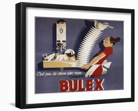 Bulex Water Heater Belgium-null-Framed Giclee Print