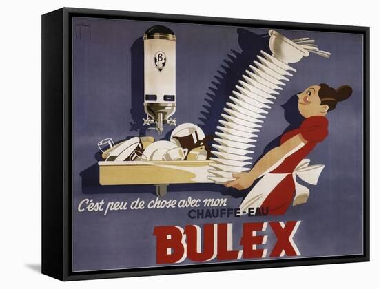 Bulex Water Heater Belgium-null-Framed Stretched Canvas