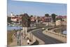 Bulgaria, Black Sea Coast, Nesebar, Old Windmill on the Waterfront-Walter Bibikow-Mounted Photographic Print