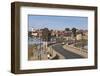 Bulgaria, Black Sea Coast, Nesebar, Old Windmill on the Waterfront-Walter Bibikow-Framed Photographic Print