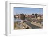 Bulgaria, Black Sea Coast, Nesebar, Old Windmill on the Waterfront-Walter Bibikow-Framed Photographic Print