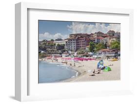 Bulgaria, Black Sea Coast, Sozopol, Town Beach-Walter Bibikow-Framed Photographic Print