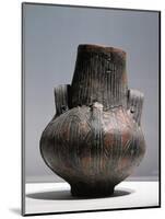 Bulgaria, Burgas Region, Jug Decorated with Geometric Ribbon Motives, Terracotta-null-Mounted Giclee Print