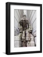 Bulgaria, Central Mountains, Shumen, Soviet-Era, Creators of the Bulgarian State Monument-Walter Bibikow-Framed Photographic Print