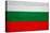Bulgaria Flag Design with Wood Patterning - Flags of the World Series-Philippe Hugonnard-Stretched Canvas