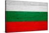 Bulgaria Flag Design with Wood Patterning - Flags of the World Series-Philippe Hugonnard-Stretched Canvas