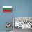 Bulgaria National Flag Poster Print-null-Poster displayed on a wall