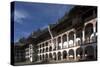 Bulgaria, Rhodope Mountains, Rila Monastery, Arcaded Courtyard-null-Stretched Canvas