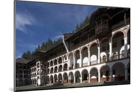 Bulgaria, Rhodope Mountains, Rila Monastery, Arcaded Courtyard-null-Mounted Giclee Print