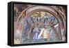 Bulgaria, Rila Monastery, Angel Fresco at Church of Nativity of Virgin-null-Framed Stretched Canvas