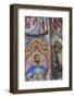 Bulgaria, Rila, Rila Monastery, Wall Frescoes, Saint Elias-Walter Bibikow-Framed Photographic Print