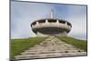 Bulgaria, Shipka Pass, Ruins of the Soviet-Era Buzludzha Monument-Walter Bibikow-Mounted Photographic Print