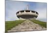 Bulgaria, Shipka Pass, Ruins of the Soviet-Era Buzludzha Monument-Walter Bibikow-Mounted Photographic Print