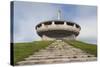 Bulgaria, Shipka Pass, Ruins of the Soviet-Era Buzludzha Monument-Walter Bibikow-Stretched Canvas