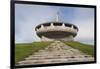 Bulgaria, Shipka Pass, Ruins of the Soviet-Era Buzludzha Monument-Walter Bibikow-Framed Photographic Print