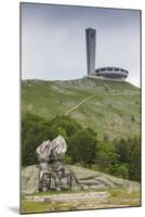 Bulgaria, Shipka Pass, Ruins of the Soviet-Era Buzludzha Monument-Walter Bibikow-Mounted Photographic Print