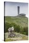 Bulgaria, Shipka Pass, Ruins of the Soviet-Era Buzludzha Monument-Walter Bibikow-Stretched Canvas