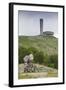 Bulgaria, Shipka Pass, Ruins of the Soviet-Era Buzludzha Monument-Walter Bibikow-Framed Photographic Print