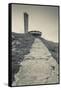 Bulgaria, Shipka Pass, Ruins of the Soviet-Era Buzludzha Monument-Walter Bibikow-Framed Stretched Canvas