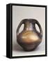 Bulgaria, Sofia, Natsionalen Istoritcheski Muzej, Ceramic Vase with Graffiti from Pernik-null-Framed Stretched Canvas