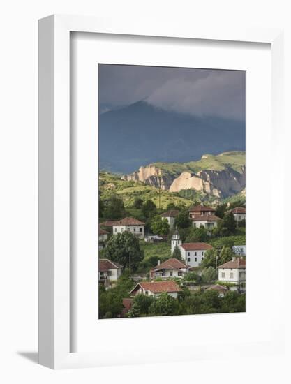 Bulgaria, Southern Mountains, Melnik-Area, Village of Lozenitsa-Walter Bibikow-Framed Photographic Print