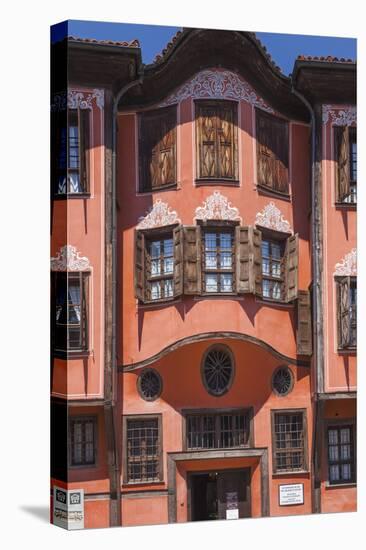 Bulgaria, Southern Mountains, Plovdiv, Old Plovdiv, Ethnographical Museum, Exterior-Walter Bibikow-Stretched Canvas