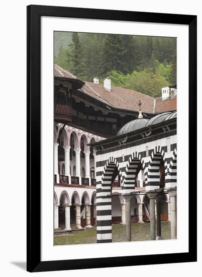 Bulgaria, Southern Mountains, Rila, Rila Monastery, Exterior-Walter Bibikow-Framed Photographic Print