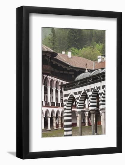 Bulgaria, Southern Mountains, Rila, Rila Monastery, Exterior-Walter Bibikow-Framed Photographic Print