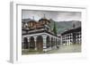 Bulgaria, Southern Mountains, Rila, Rila Monastery, Exterior-Walter Bibikow-Framed Photographic Print