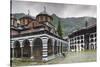 Bulgaria, Southern Mountains, Rila, Rila Monastery, Exterior-Walter Bibikow-Stretched Canvas
