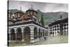 Bulgaria, Southern Mountains, Rila, Rila Monastery, Exterior-Walter Bibikow-Stretched Canvas