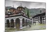 Bulgaria, Southern Mountains, Rila, Rila Monastery, Exterior-Walter Bibikow-Mounted Photographic Print