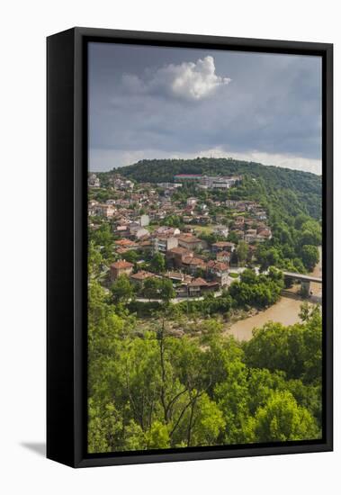 Bulgaria, Veliko Tarnovo, Asenova, Tsarevets Fortress, Sveta Gora-Walter Bibikow-Framed Stretched Canvas