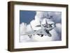 Bulgarian and Polish Air Force Mig-29S Aircraft Flying over Bulgaria-Stocktrek Images-Framed Photographic Print