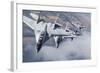 Bulgarian and Polish Air Force Mig-29S Planes Flying over Bulgaria-Stocktrek Images-Framed Photographic Print