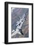 Bulgarian and Polish Air Force Mig-29S Planes Flying over Bulgaria-Stocktrek Images-Framed Photographic Print