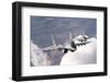 Bulgarian and Polish Air Force Mig-29S Planes Flying over Bulgaria-Stocktrek Images-Framed Photographic Print