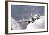 Bulgarian and Polish Air Force Mig-29S Planes Flying over Bulgaria-Stocktrek Images-Framed Photographic Print