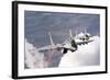 Bulgarian and Polish Air Force Mig-29S Planes Flying over Bulgaria-Stocktrek Images-Framed Photographic Print