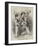 Bulgarian Children, Wounded at Kustendjeh-null-Framed Giclee Print