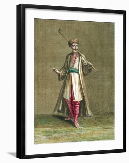 Bulgarian Costume from 'Recueil De Costumes Du Levant', 1707-8-null-Framed Giclee Print