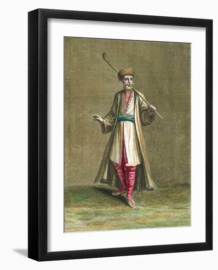 Bulgarian Costume from 'Recueil De Costumes Du Levant', 1707-8-null-Framed Giclee Print