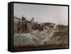 Bulgarian Position on the Catalca Front, 1912-13, First Balkan War, Turkey-null-Framed Stretched Canvas