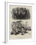 Bulgarian Refugees at the Servian Head-Quarters, Parakjin-Joseph Nash-Framed Giclee Print