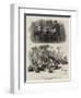 Bulgarian Refugees at the Servian Head-Quarters, Parakjin-Joseph Nash-Framed Giclee Print